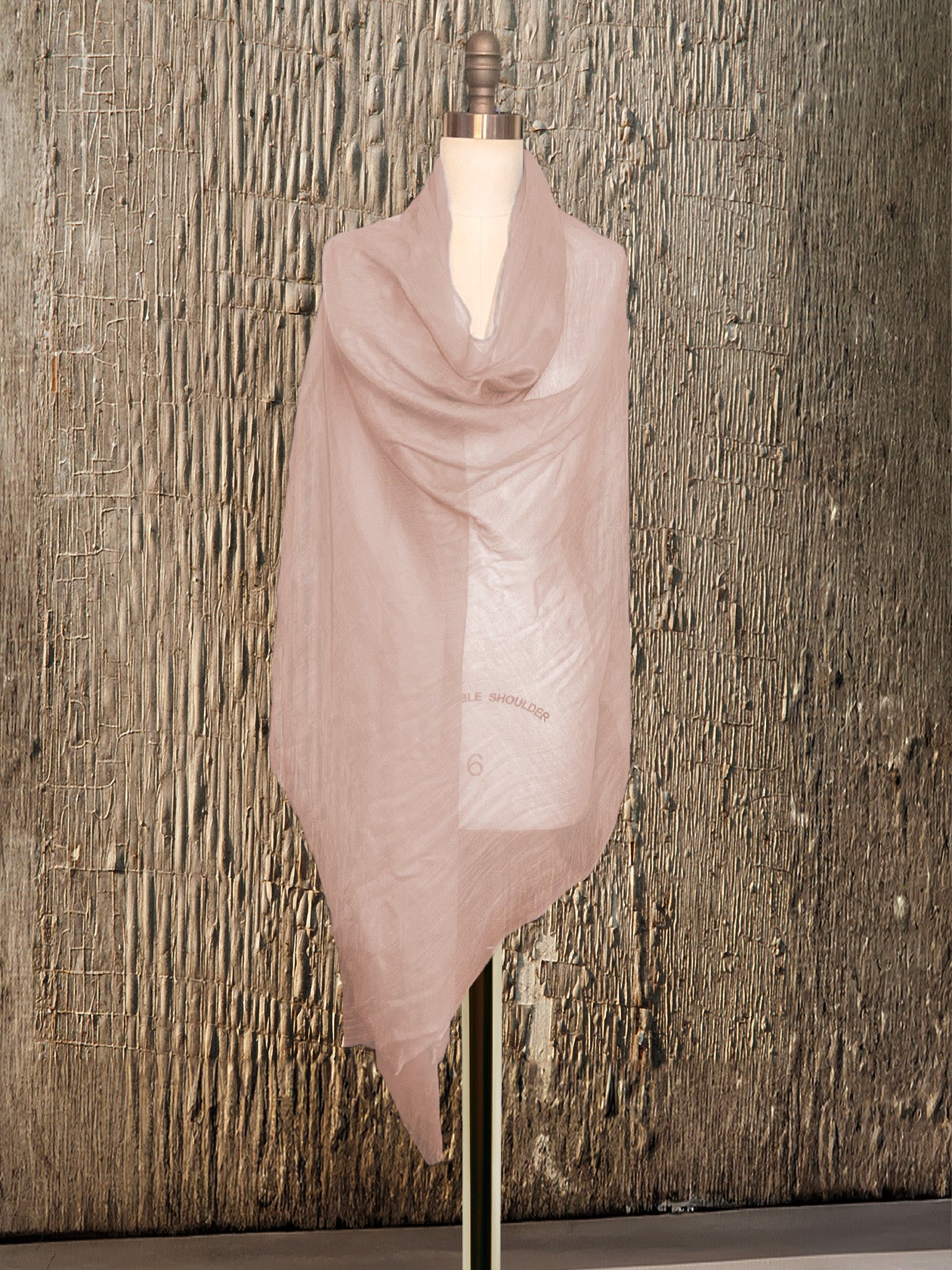 Womens Cashmere 100Ring Pashmina | Alabaster